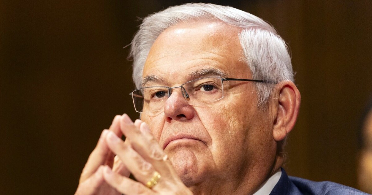 "Sen. Bob Menendez Weighs Independent Re-Election Amid Legal Challenges"