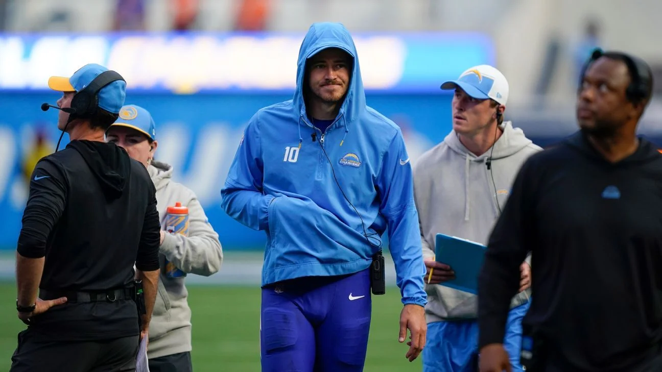 "Justin Herbert's Injury Sends Chargers into Irrelevancy, Impacting Fantasy Football and QB Landscape"