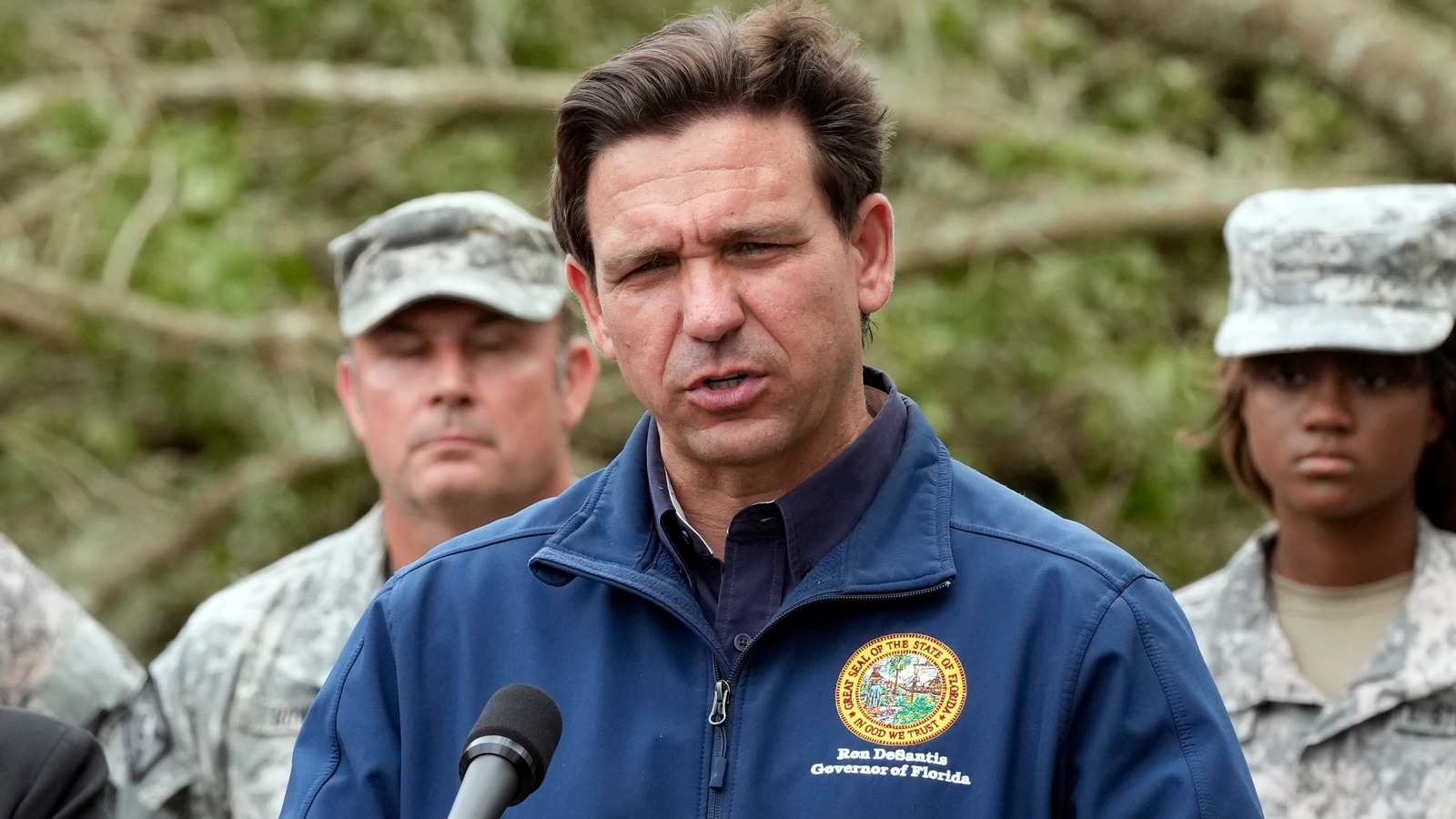 'Ron DeSantis Warns Looters Amid Hurricane Idalia: You Loot, We Shoot'