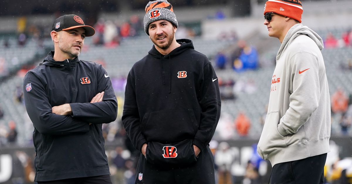 Featured image for "Bengals Promote Dan Pitcher to Offensive Coordinator, Patriots Conduct Another Coordinator Interview"