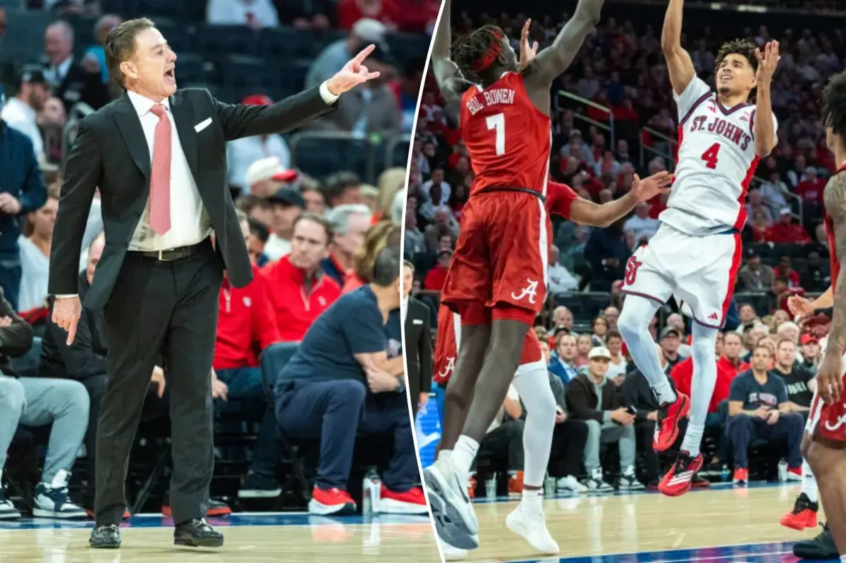 Featured image for Alabama's Upset Over St. John's Boosts Coach Oats and Pitino's Long-Term Goals
