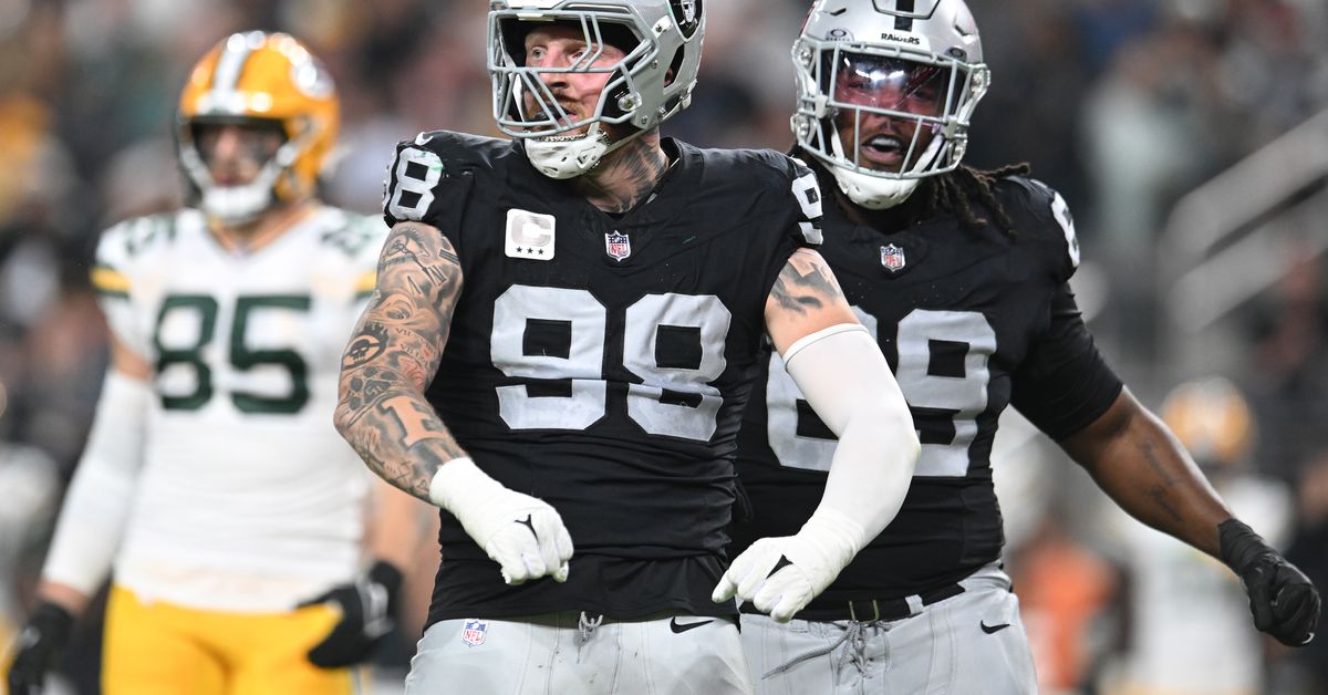 Maxx Crosby Dominates Monday Night Football, Captivating Raiders Fans