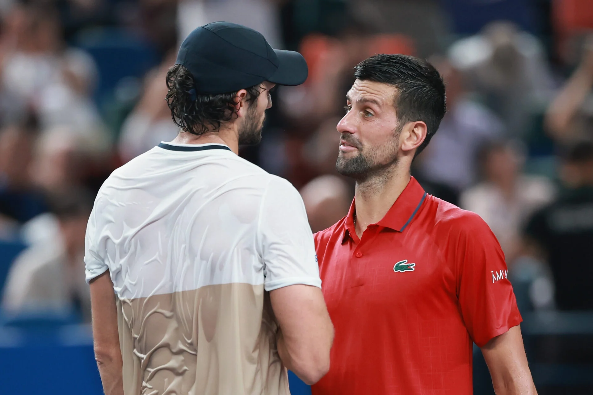 Featured image for Vacherot Stuns Djokovic to Reach Shanghai Final