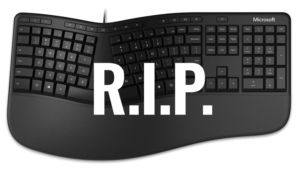 Featured image for Microsoft discontinues iconic PC peripherals after 40 years.