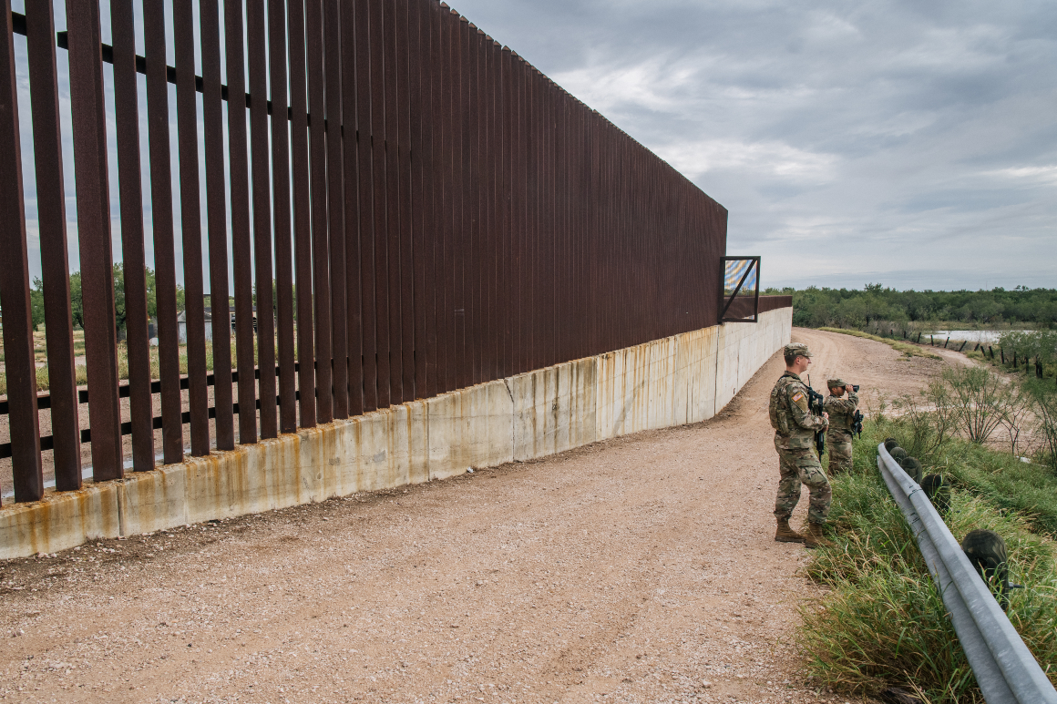 "Biden administration deploys 1,500 troops to southern border amid migrant surge and Title 42 deadline"