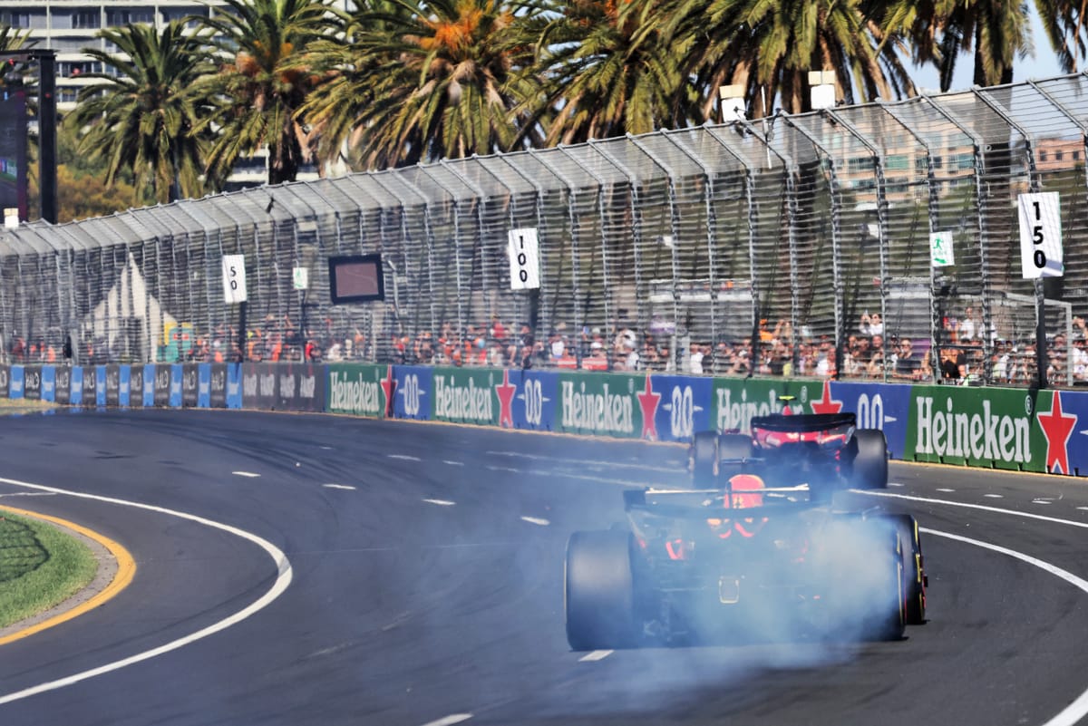 Featured image for "Verstappen's Fire, Sainz's Chance: Australian Grand Prix Drama"