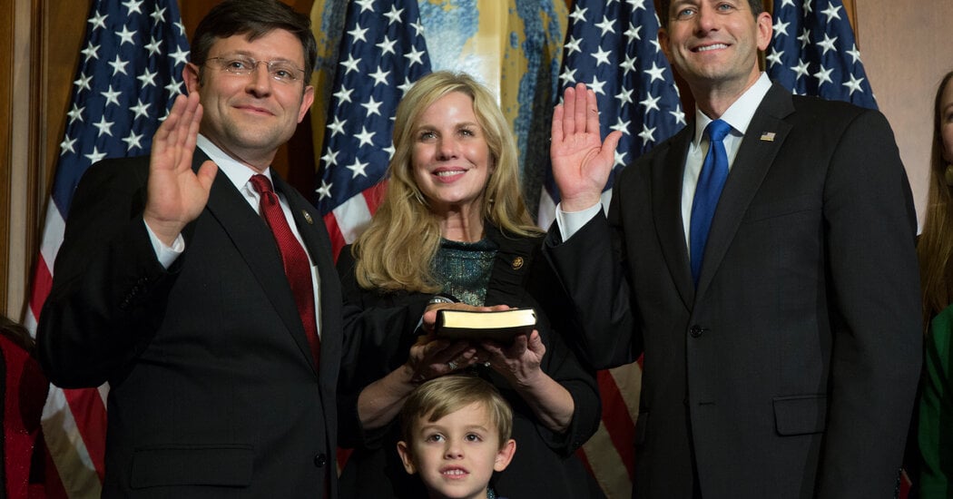 Featured image for "Kelly Johnson and Mike Johnson: A Tale of Hard-Line Views and MAGA Fury"