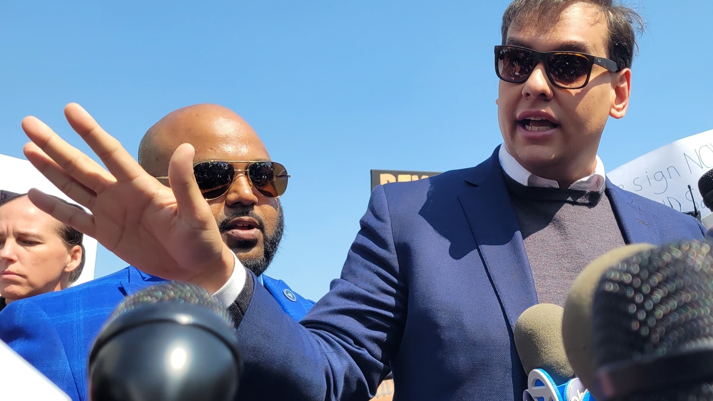 Featured image for Rep. George Santos Fights to Keep Bail Contributors' Identities Private