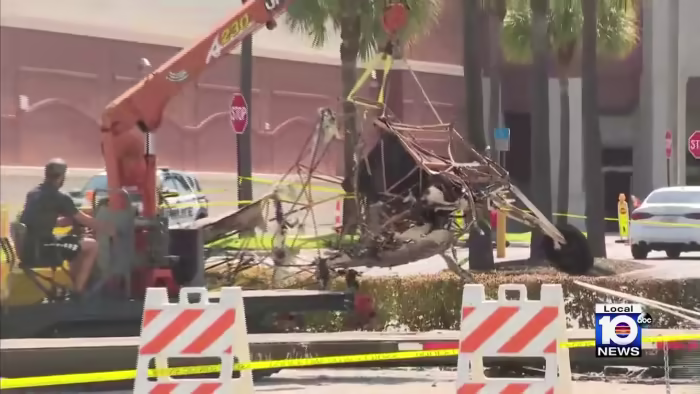 Investigation continues into deadly Hollywood plane crash.