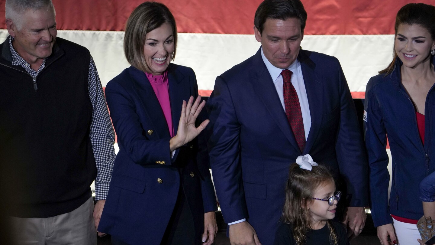 Iowa Governor Kim Reynolds Endorses DeSantis, Questions Trump's 2024 Chances
