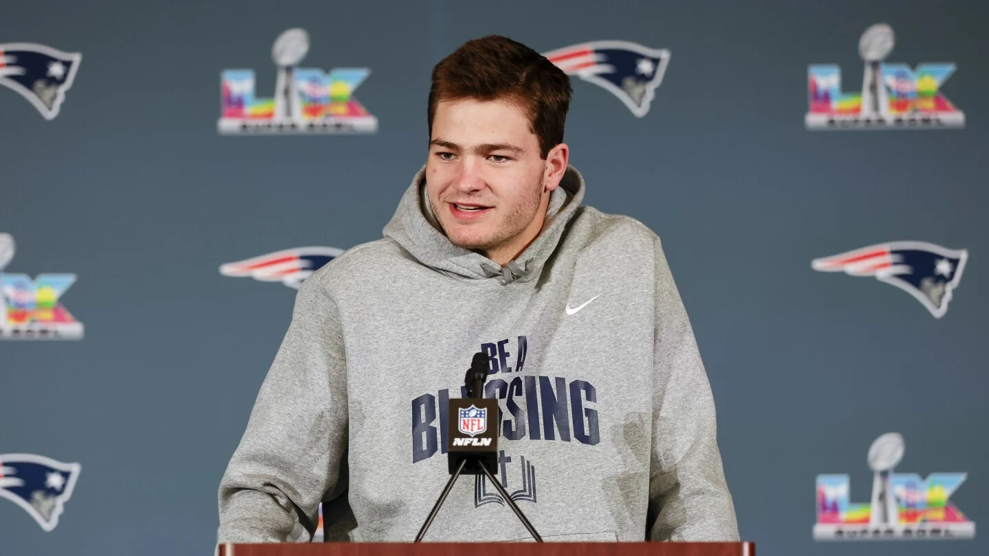 Maye: Shoulder feels great as Patriots head to Super Bowl LX