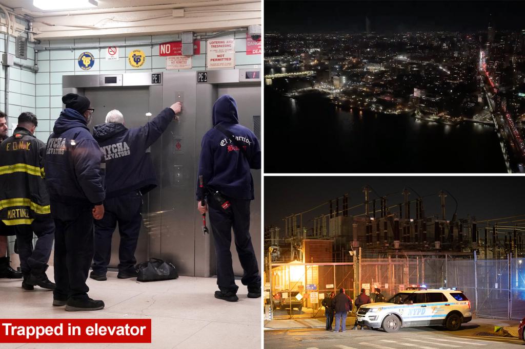 "NY Power Outage: Elevator Traps and Brief Blackout Caused by Brooklyn Power Plant Incident"