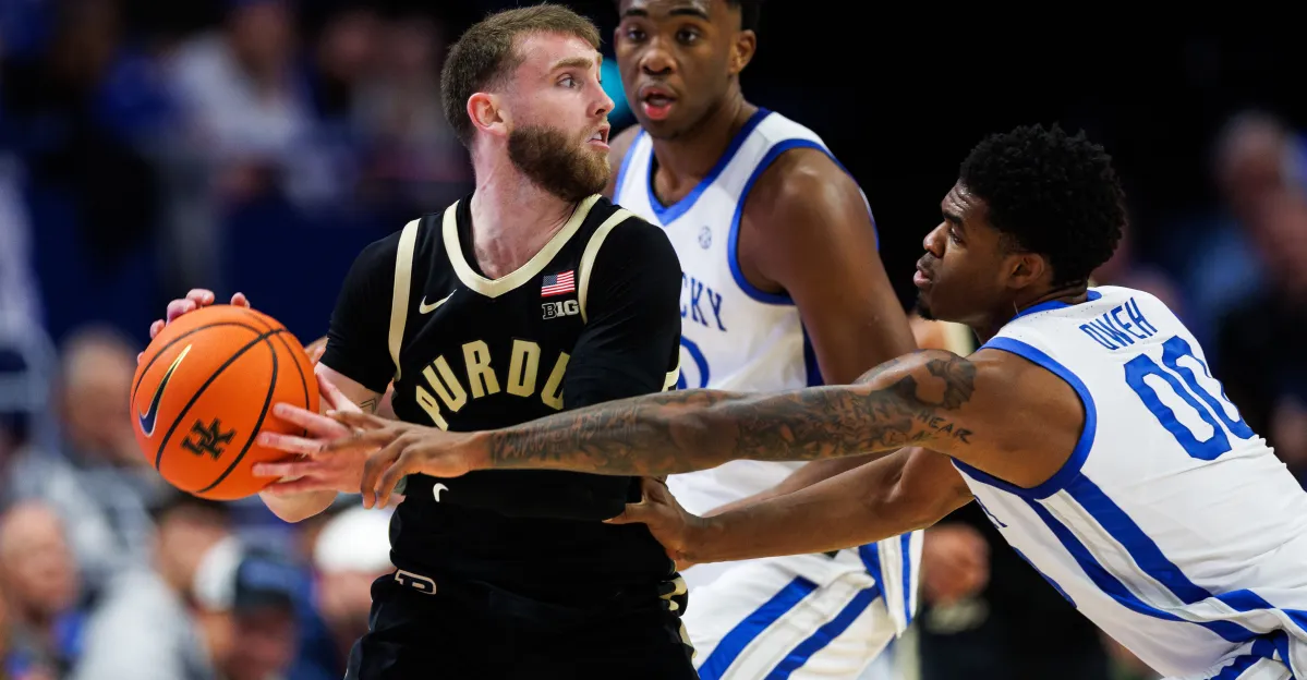 Featured image for Kentucky Tops Purdue in Exhibition Clash