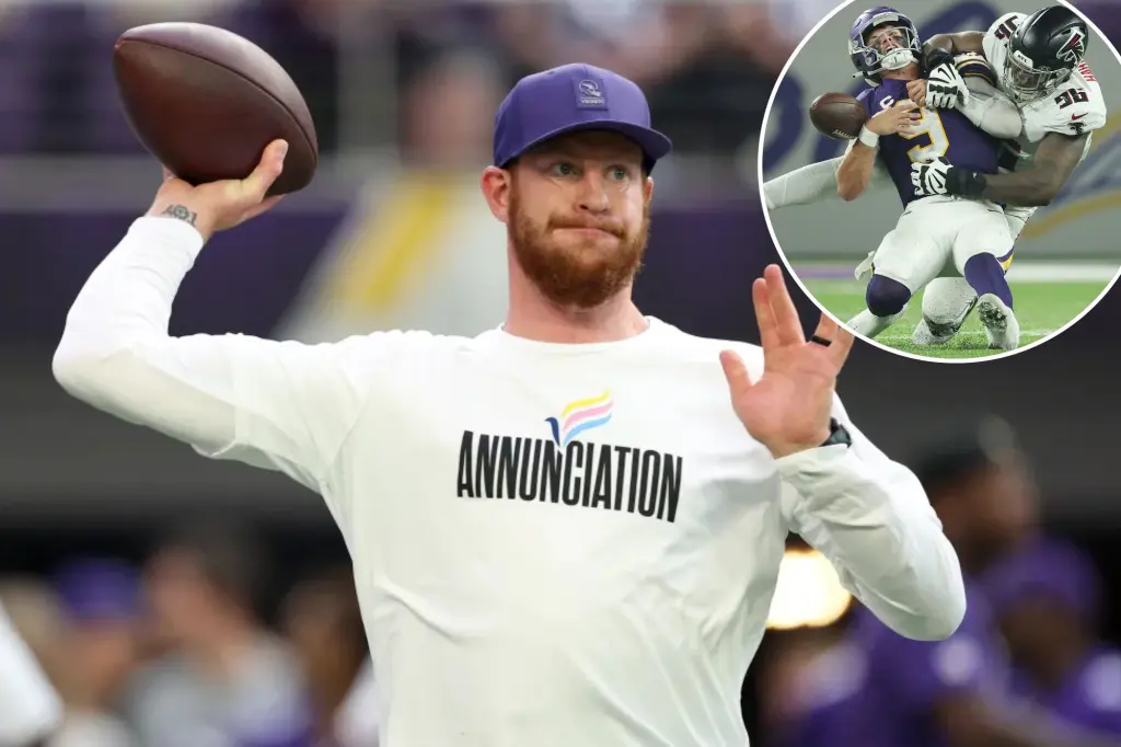 Featured image for Carson Wentz Could Make NFL History as Vikings' Starting QB Amid J.J. McCarthy's Injury