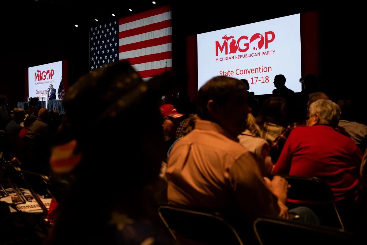 Featured image for "Turmoil in Michigan GOP as Leadership Faces Calls to Resign Amidst Chaos"