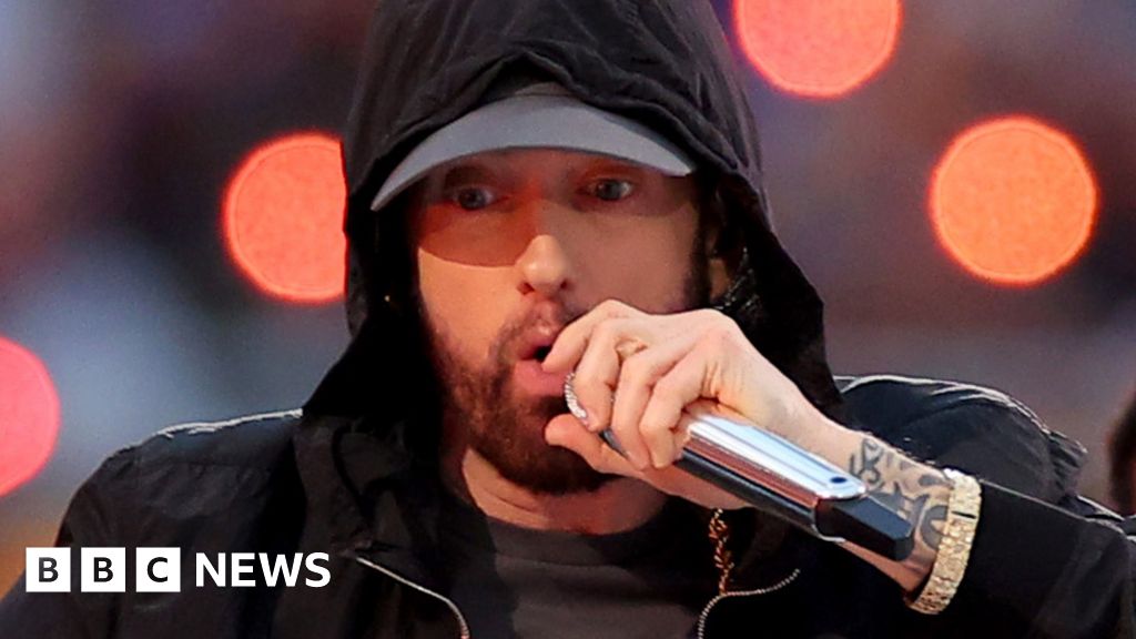 Featured image for Eminem's Cease and Desist Letter Sparks Pop Star vs. Politician Battle