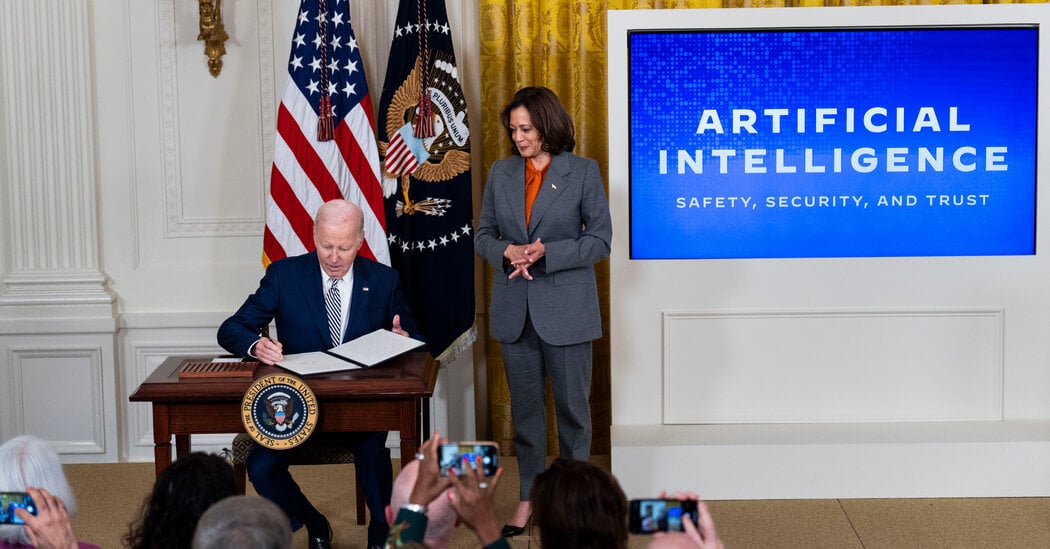 Featured image for Biden's AI Executive Order: Safeguards, Assessments, and National Security