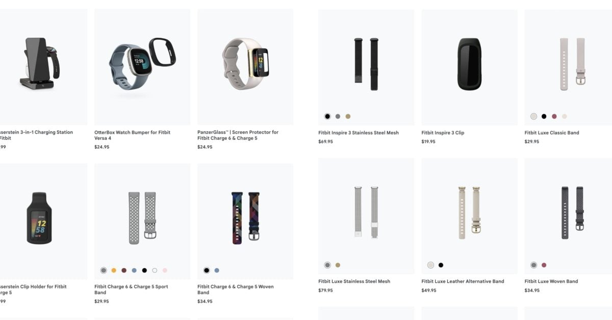 Featured image for "Fitbit Bands and Accessories Now Available at Google Store"