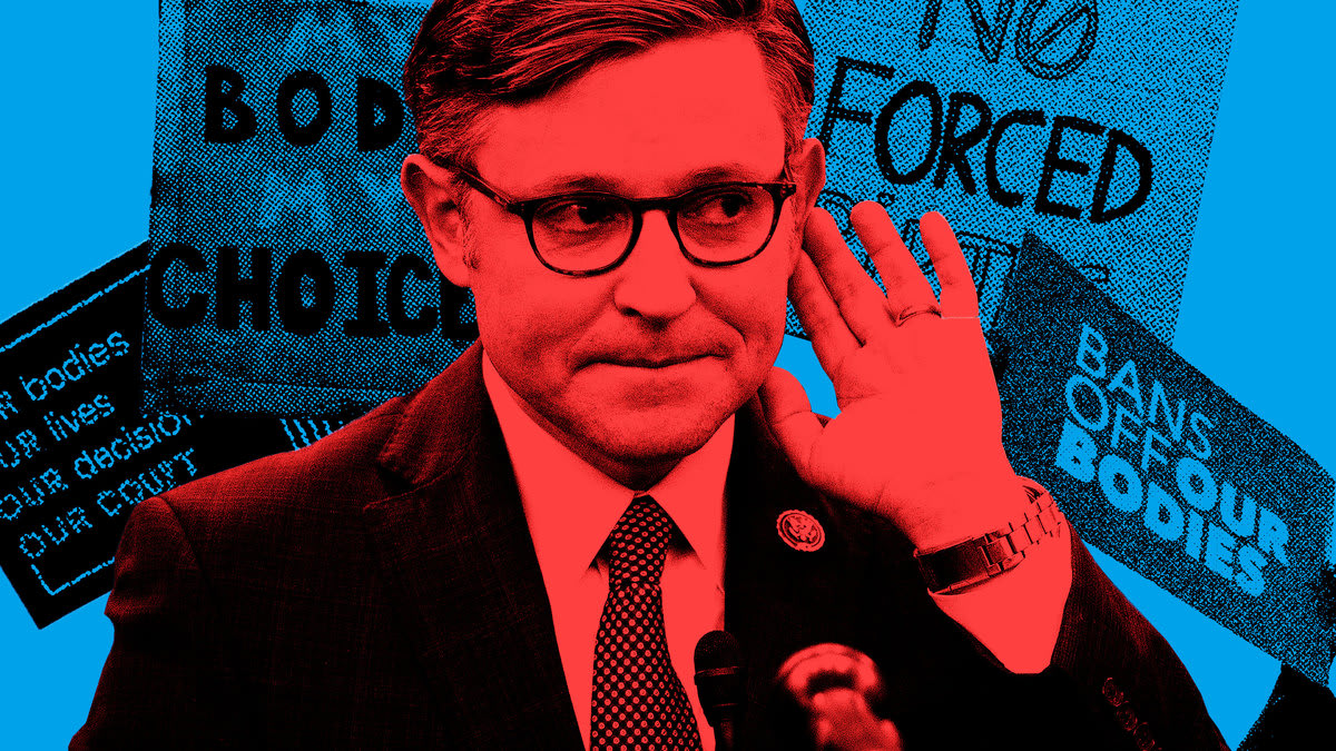 "Mike Johnson: A Controversial Figure in the Democratic Party's Anti-Abortion Battle"