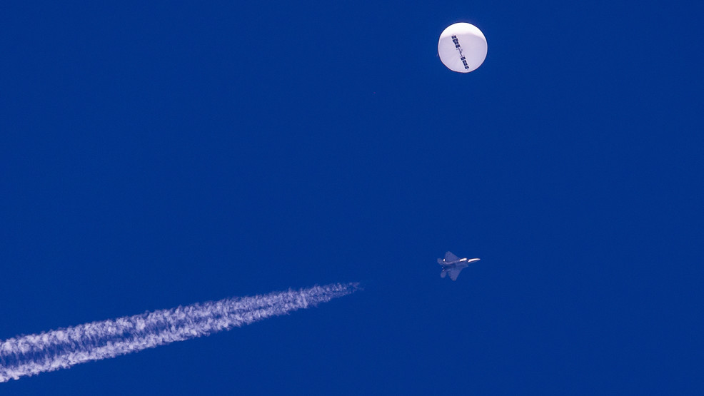Chinese spy balloon collected sensitive intelligence from US military sites, causing concern.