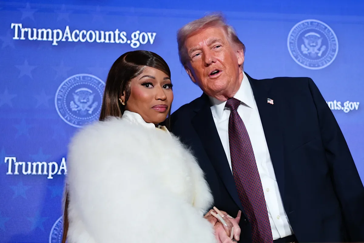 Nicki Minaj Declares Herself the President’s No.1 Fan at Trump Accounts Summit