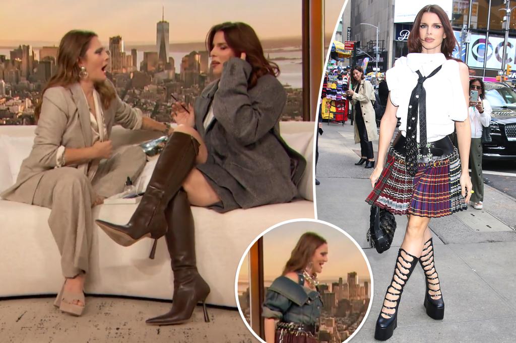 "Drew Barrymore's Bold Style Swap with Julia Fox Sparks Fan Reactions"