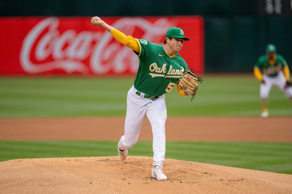 A's Rookie Pitcher Mason Miller Sidelined with Mild UCL Sprain.