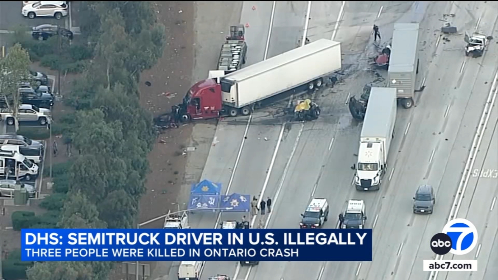 Featured image for Illegal Immigrant Truck Driver Charged in California Fatal Crash