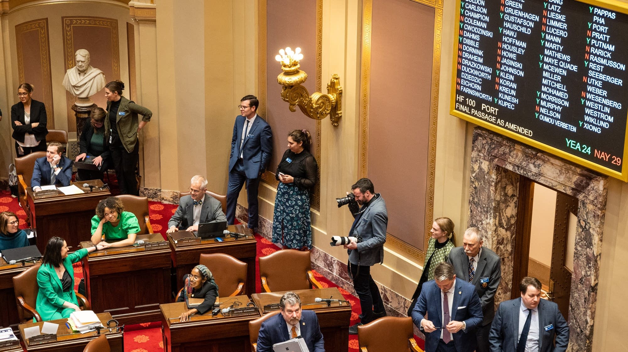 Minnesota Senate passes marijuana bill, headed to Governor Walz for approval.