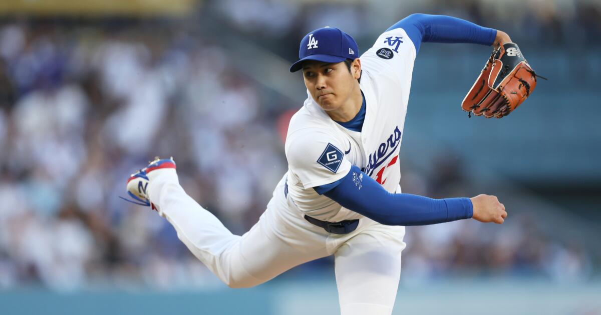 Featured image for Ohtani Shines in Dodgers Debut with Dominant Pitching Performance