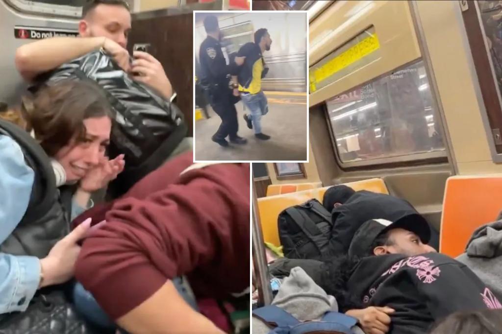 NYC Subway Straphanger Wrestles Gun from Aggressive Rider, Shoots Him in Head
