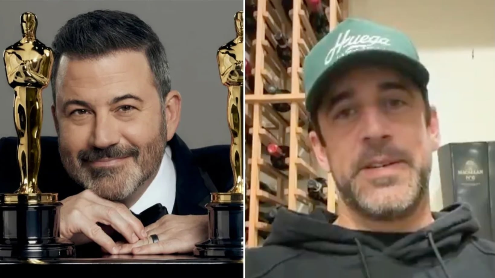 Featured image for "Jimmy Kimmel Escalates Feud with Legal Threats Against Aaron Rodgers Over Epstein Remark"