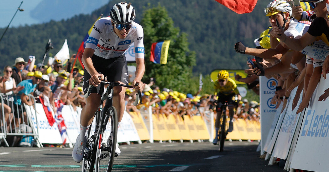 Featured image for Pogacar Closes Gap on Vingegaard as Kwiatkowski Triumphs in Tour de France