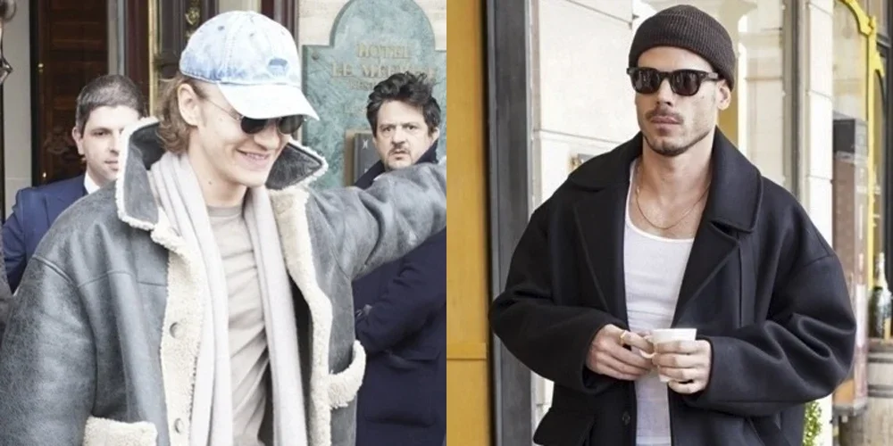 Storrie and Arnaud Spotted Apart in Paris After Saint Laurent Show