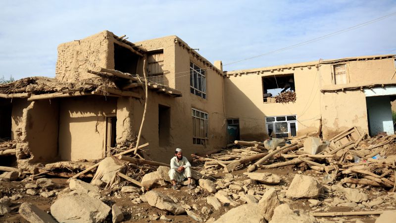 Tragic Flash Floods Devastate Afghanistan, Dozens Swept Away