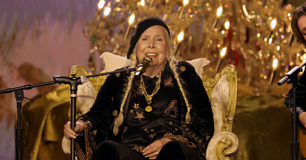 Featured image for Joni Mitchell Ends Spotify Boycott Following Neil Young's Lead
