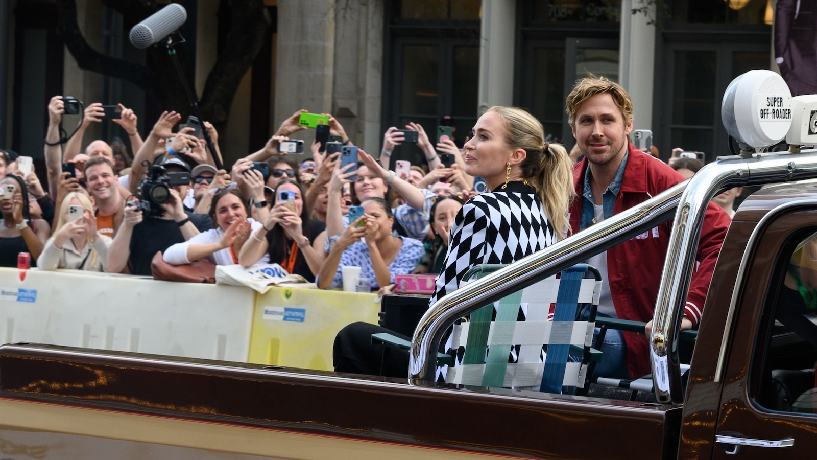 Featured image for "Ryan Gosling and Emily Blunt Make Grand Entrance at 'The Fall Guy' Premiere"
