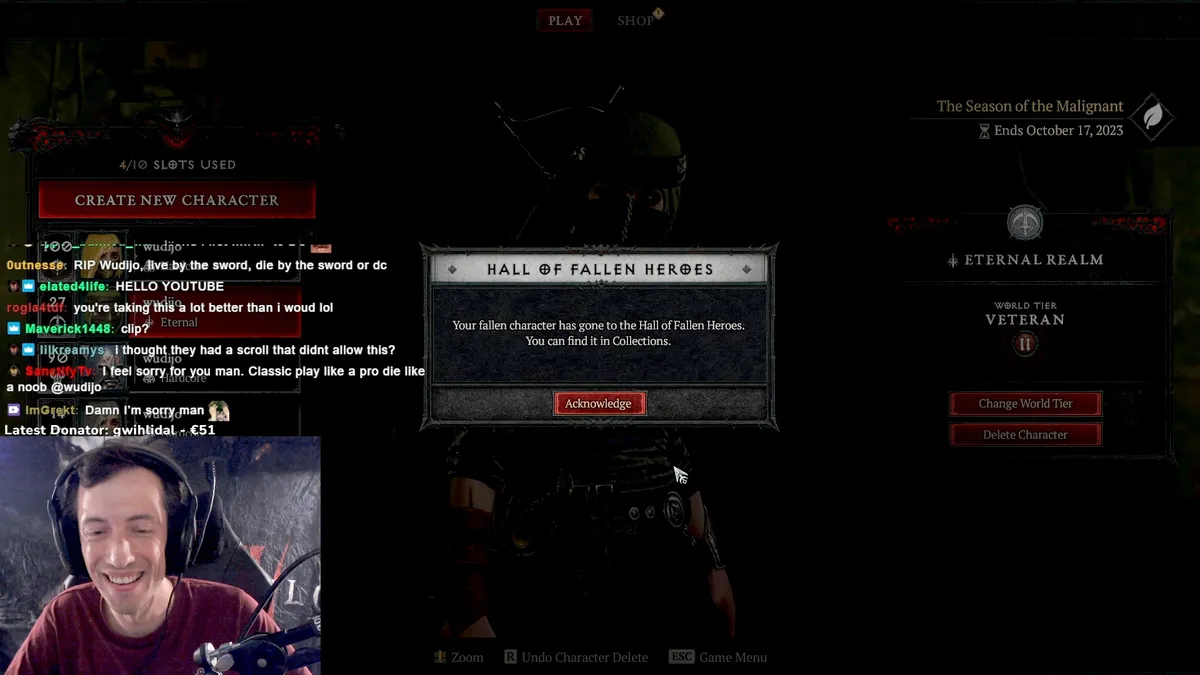 Featured image for "Diablo 4 Streamer's Permadeath Challenge: 50 Hours of Intense Gameplay"