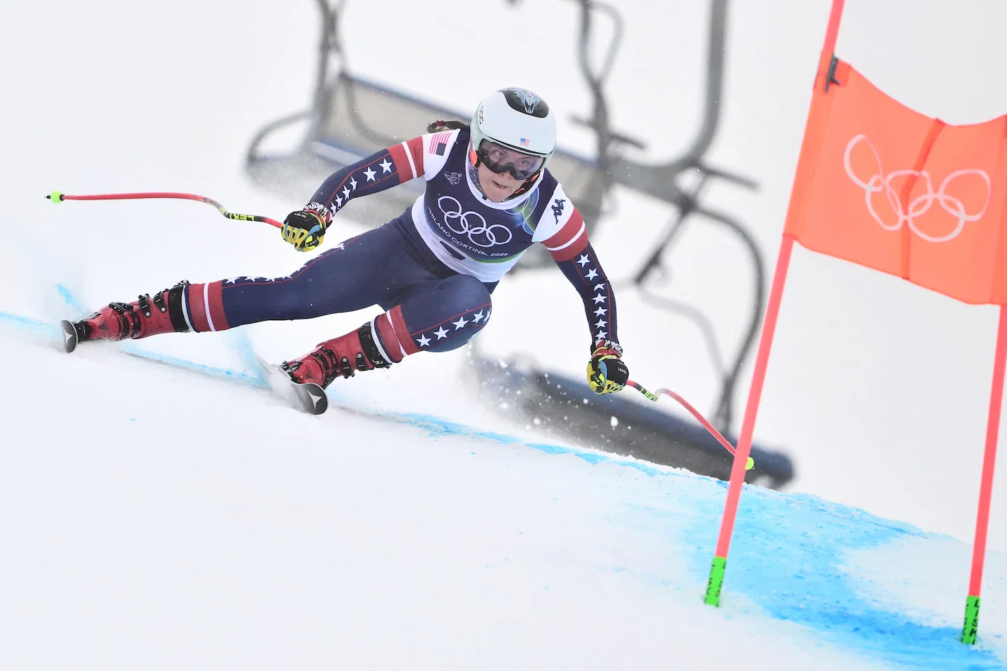 Johnson Sparks U.S. Medal Hopes With Fastest Cortina Downhill Training