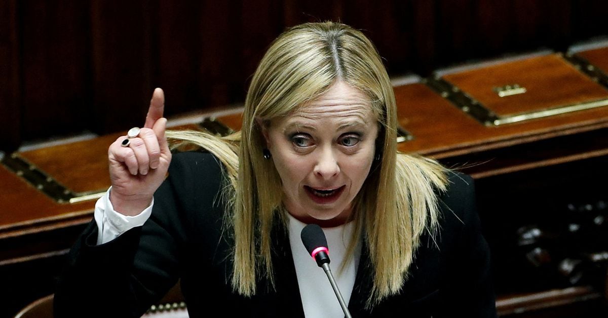 Featured image for Meloni's party aims to protect Italian language from foreign influence.