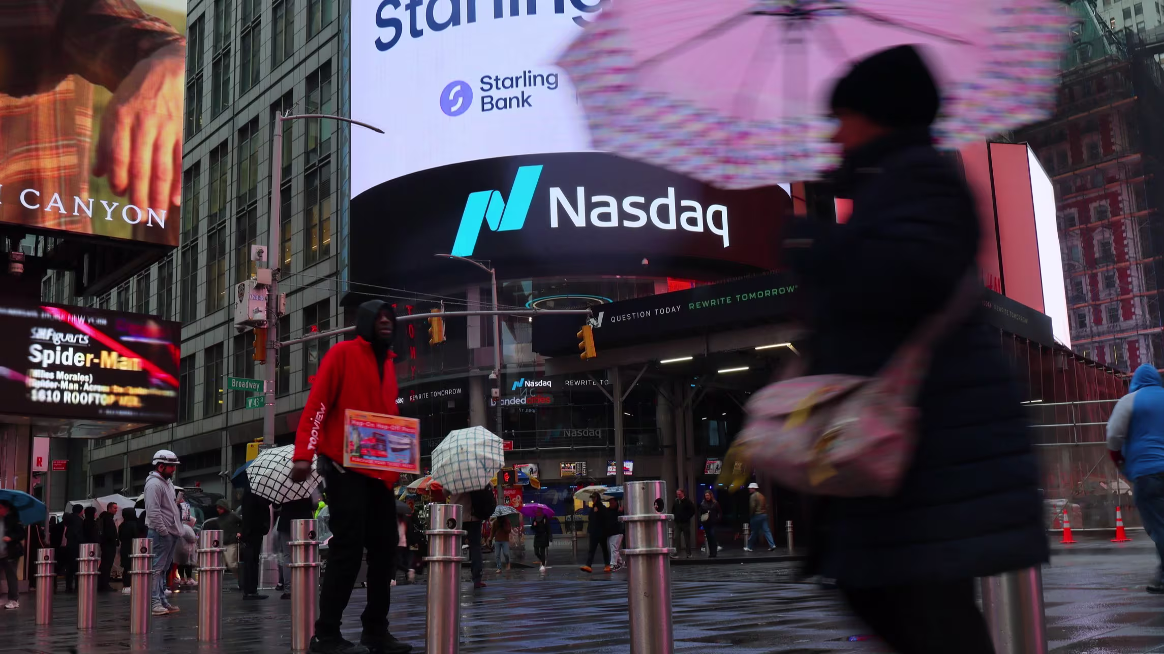 Featured image for US Stocks Drop as Bond Yields Rise Amid Tariff and Uncertainty