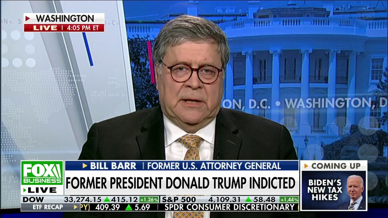 Barr warns of 'horror show' if Trump wins re-election.