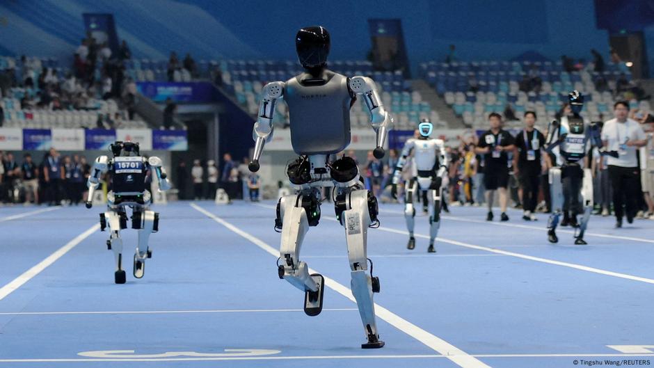 China Launches First Humanlike Robot Gaming Event