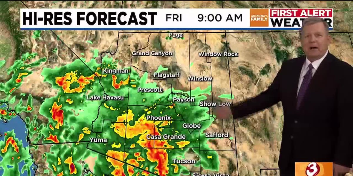 Arizona Braces for Severe Storms and Potential Flooding