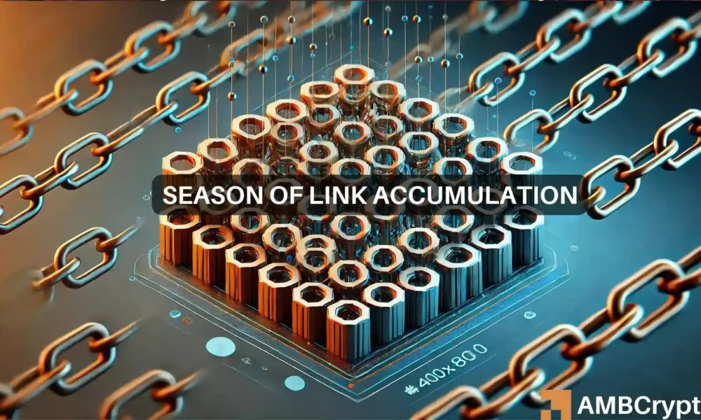 Featured image for Whales Accumulate Chainlink, Eyeing Major Rally and Reversal