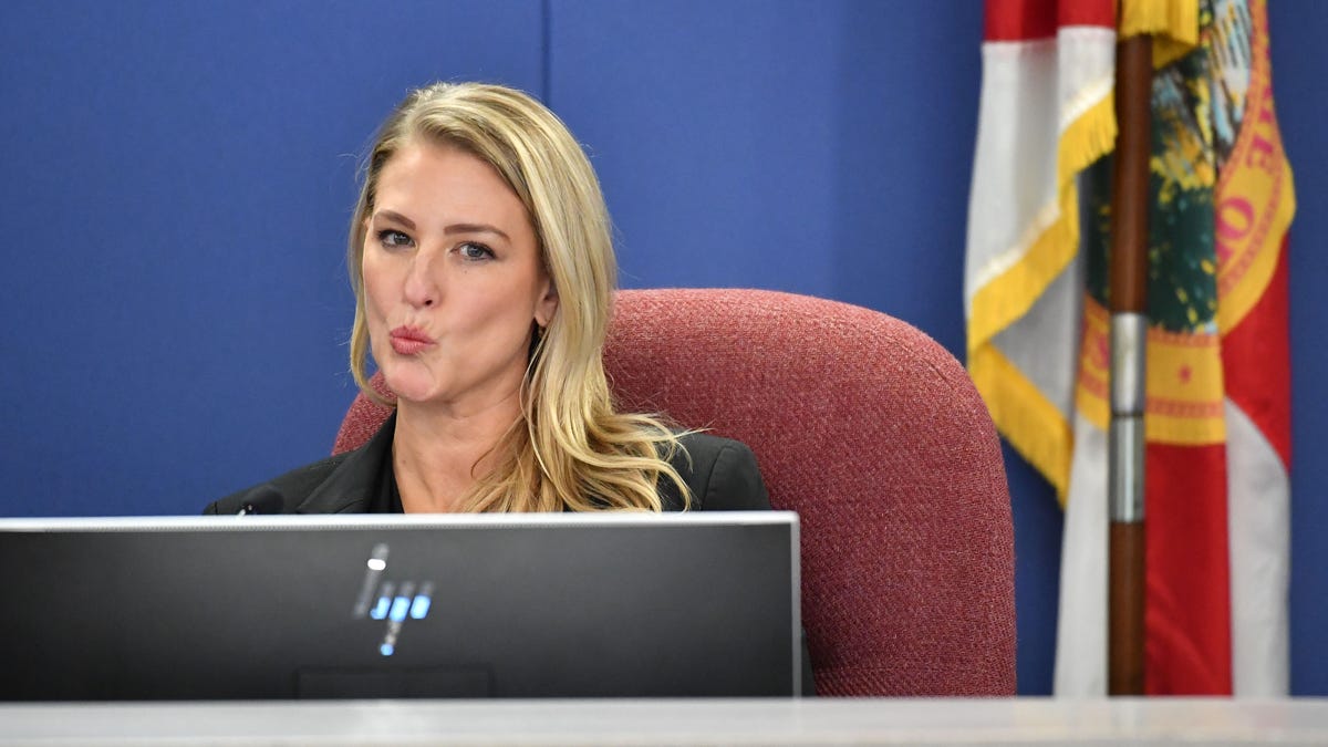Featured image for "Bridget Ziegler Faces Resignation Demands Amid Scandal at Sarasota County School Board Meeting"