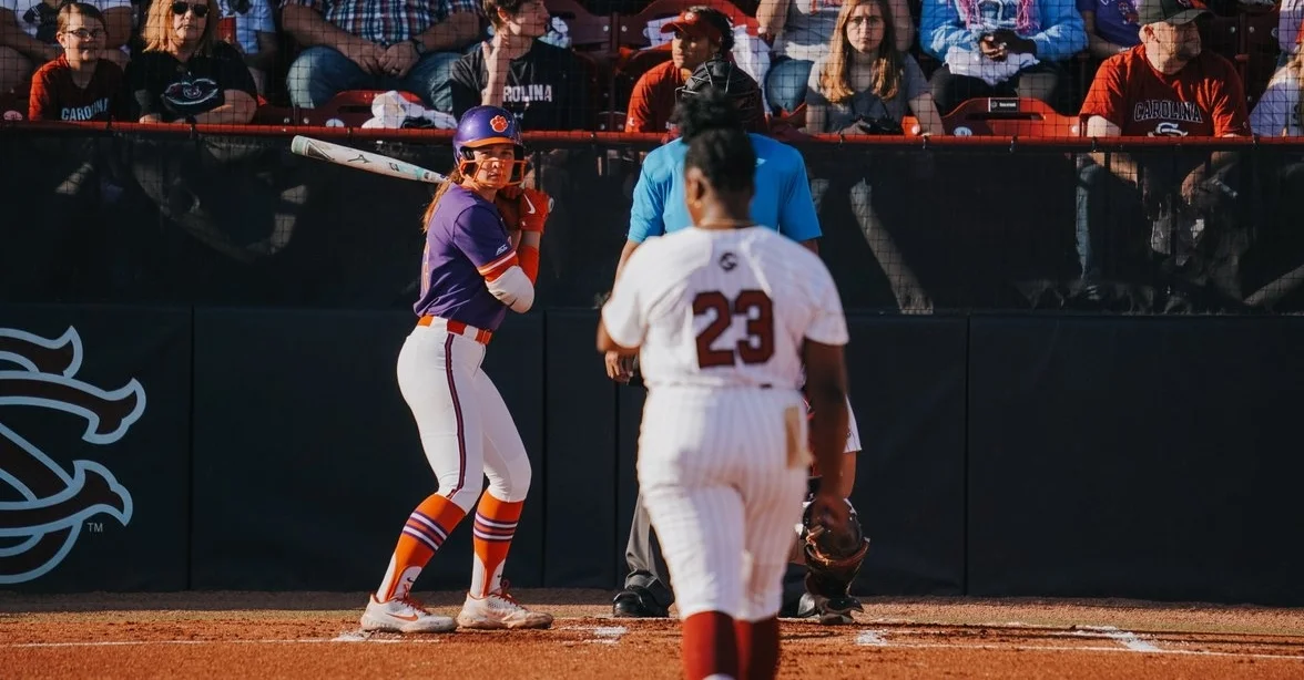 Clemson's Cagle leads softball and baseball teams to victories over South Carolina.