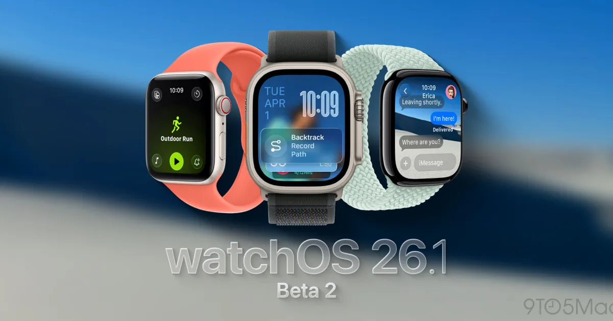 Featured image for Apple Releases Updates for watchOS 26.1 and tvOS 26 with New Features and Fixes