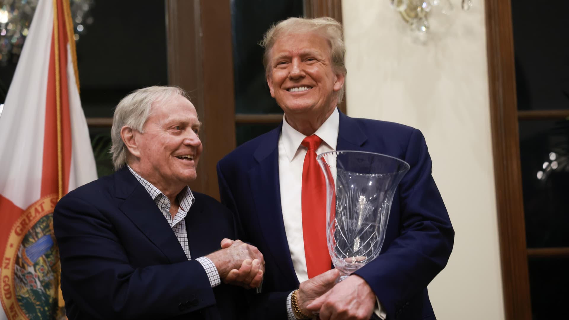 "Biden Mocks Trump's Golf 'Championship' Boasts as Bond Deadline Looms"