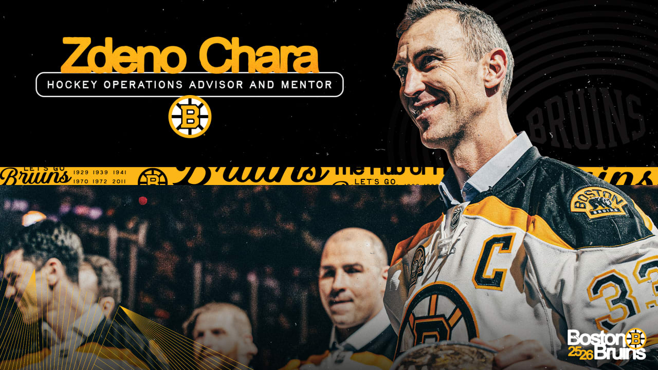 Featured image for Zdeno Chara Returns to Bruins as Hockey Operations Advisor and Mentor